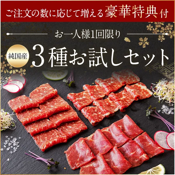3種お試しセット